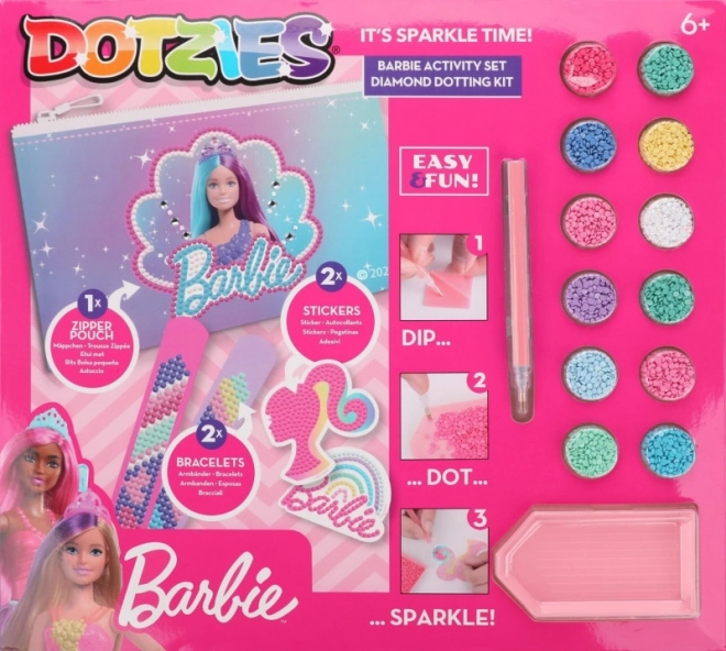 Ensemble d’activités Diamond Dotz Barbie