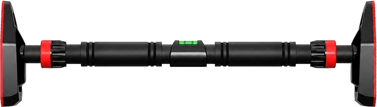 Barre de traction télescopique pour cadre de porte avec niveau à bulle, charge maximale 250 kg