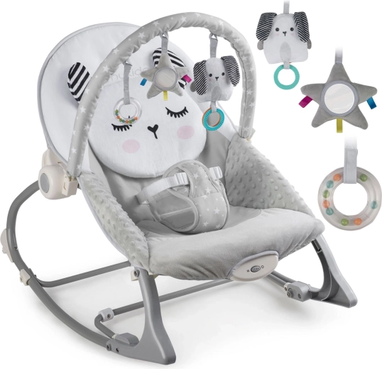 Transat avec vibrations Nukido – gris