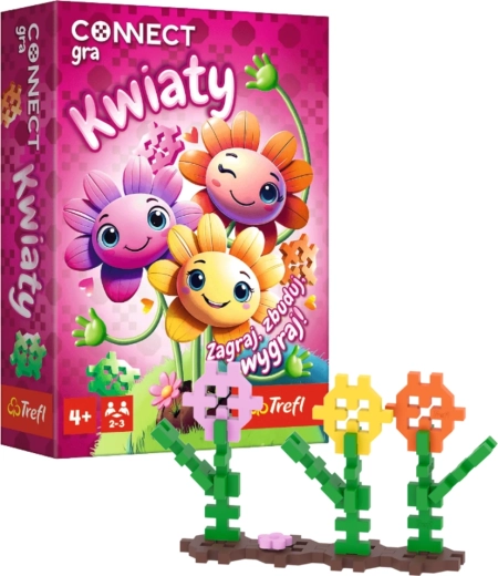 Jeu de société Connect Kwiaty de TREFL
