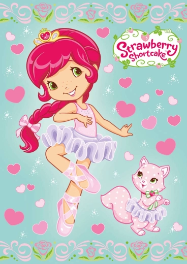 Coloriages Akim A4 Strawberry Shortcake (Jahůdka)