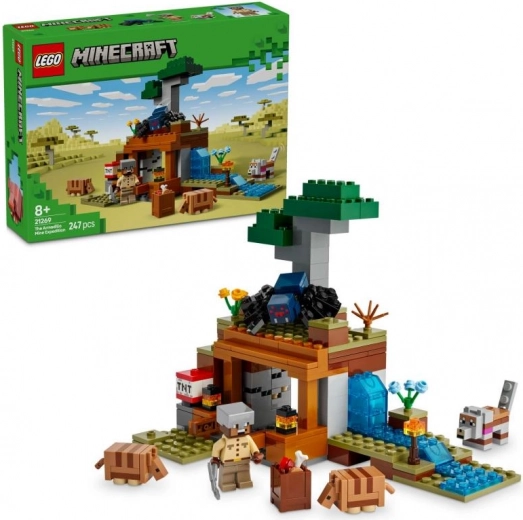 lego minecraft expédition à la mine des carapaceurs