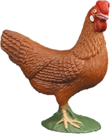 Figurine de poule Balulu