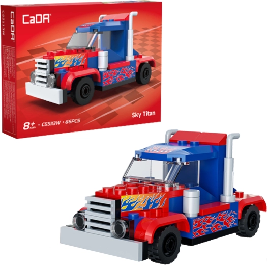 Kit de construction CaDA voiture Sky Titan – 66 pièces