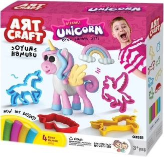 Art Craft kit de modelage licornes 200 g