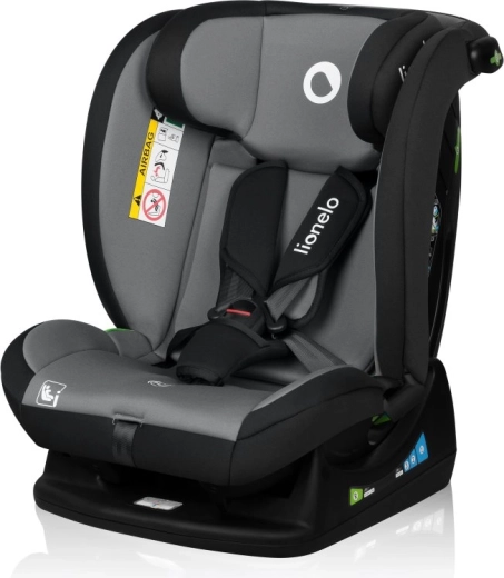 Lionelo Izzy i-Size siège auto pour enfant 40–150 cm Black Grey