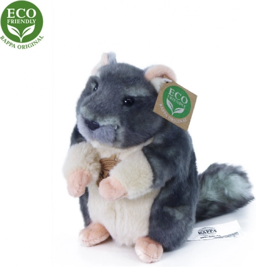 Chinchilla en peluche 15 cm écologique