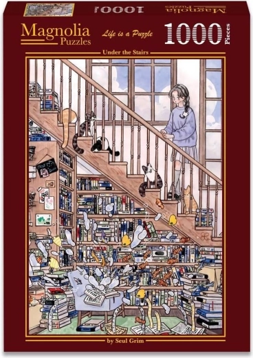 Puzzle Magnolia « Sous l’escalier » 1000 pièces
