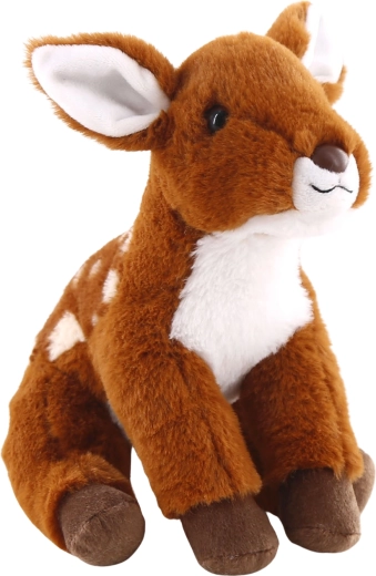Faon en peluche assis 24 cm