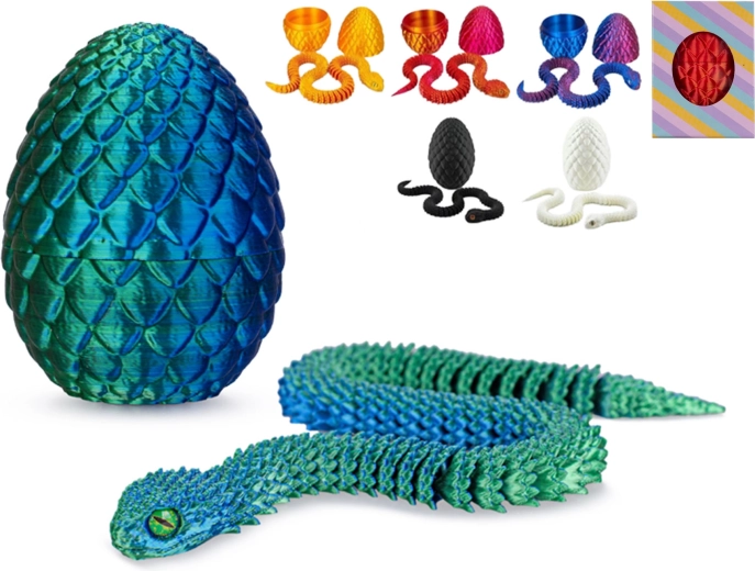 Œuf de dragon avec serpent – jouet pour enfants