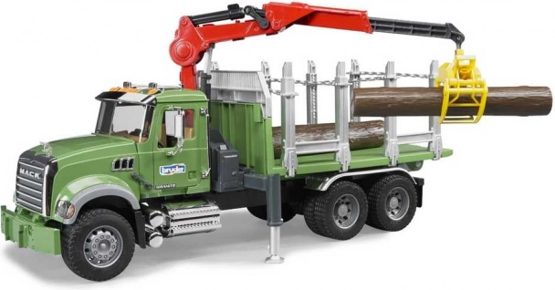 Bruder camion Mack Granite transporteur de bois 1:16