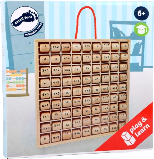 Table de multiplication en bois SMALL FOOT