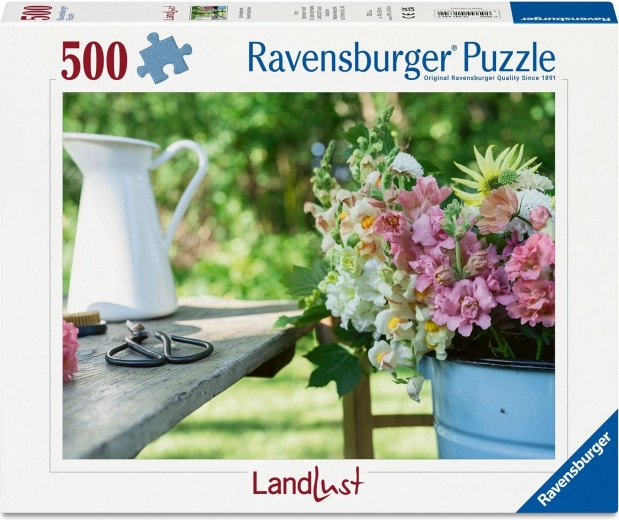 Puzzle Ravensburger LandLust : loupes colorées 500 pièces