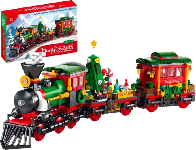 Calendrier de l’Avent Lele Brother Express de Noël (789 pièces)