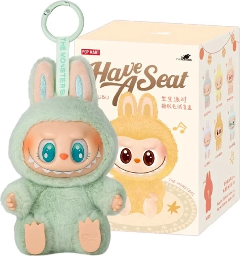 Labubu The Monsters – figurine en peluche Blind Box porte-clés