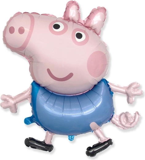 Ballon en aluminium Cochon George