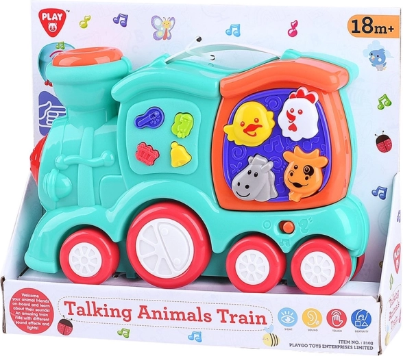 Petite locomotive musicale Playgo ferme