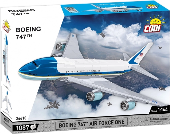 Jeu de construction COBI BOEING 747 Air Force One, 1:144, 1087 pièces