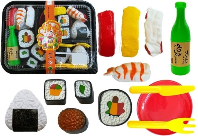 Set sushi pour enfants avec couverts et accessoires (27 pcs)