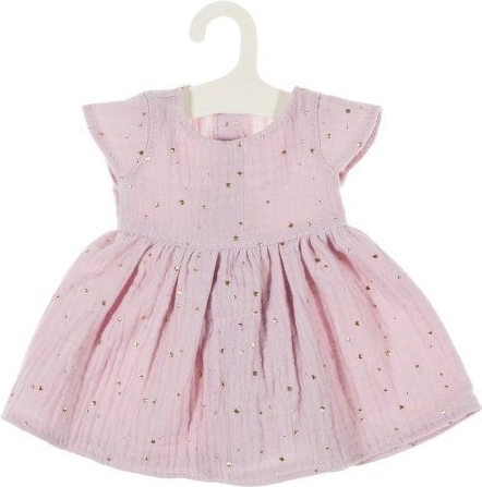 Robe en mousseline pour poupées 38 cm – rose