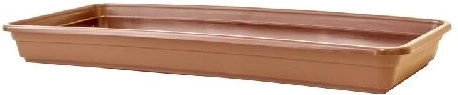 Soucoupe pour jardinière Lobelia 50 cm terracotta