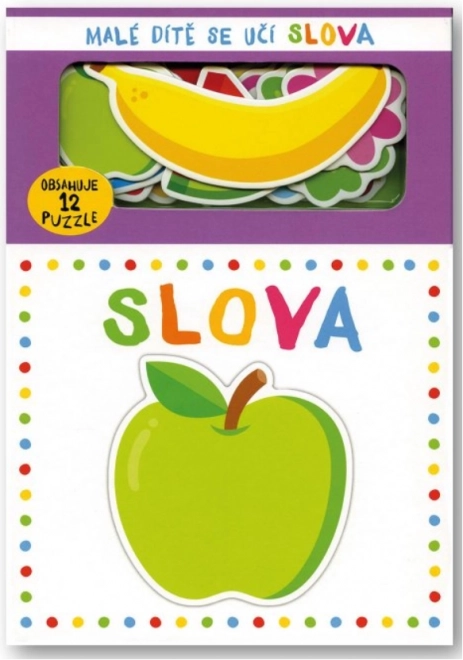 Petit enfant apprend des mots avec pièces à encastrer - Svojtka & Co.