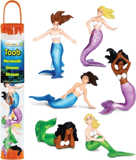 Safari Ltd. tube de sirènes (6 figurines)