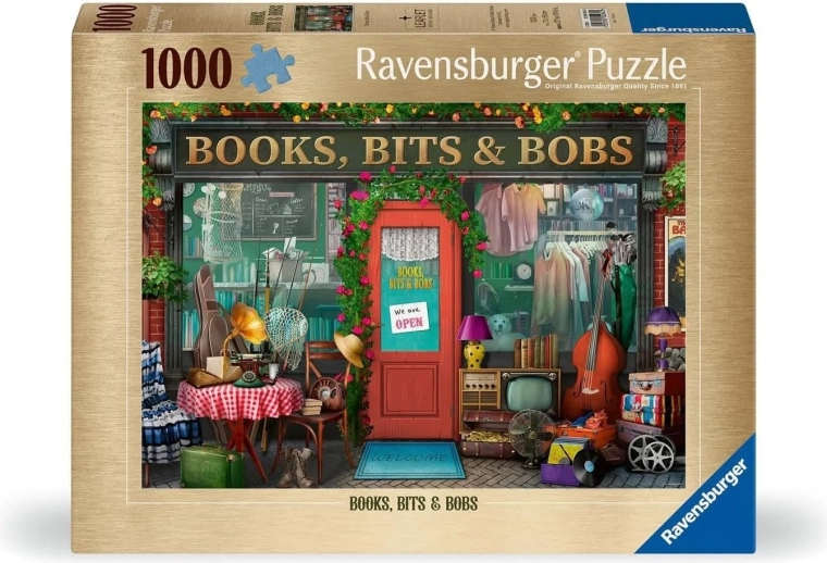 Puzzle Ravensburger Livres, bibelots et petites curiosités – 1000 pièces