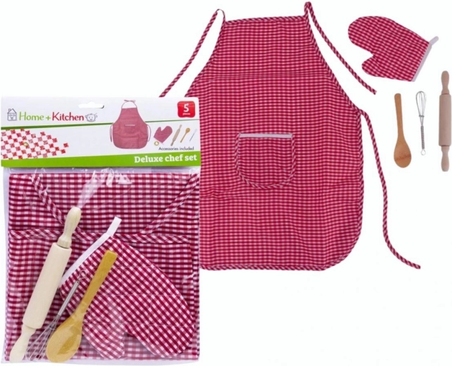 Ensemble de cuisine pour enfants avec tablier et gant