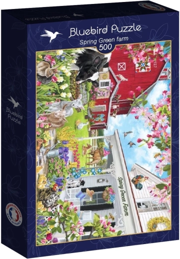 Puzzle Bluebird ferme Spring Green 500 pièces