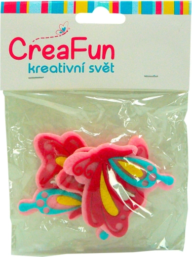 Lot de papillons colorés pour enfants, 3 pièces
