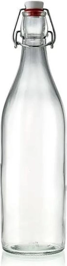 Bouteille en verre à fermeture brevetée TORO 1 l