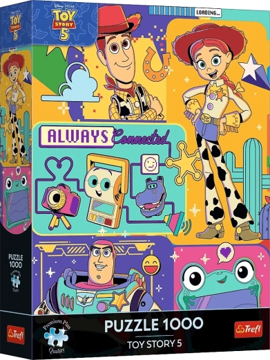Puzzle Trefl Premium Plus Toy Story : L’Histoire des jouets – 1000 pièces