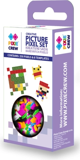 PIXIE CREW kit créatif pixel – 250 pixels et 8 modèles