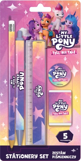 Set d’écriture 5 pièces avec motif MY LITTLE PONY
