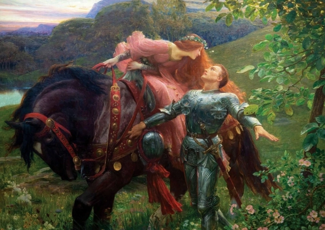 Série de puzzles du musée : Belle dame sans merci 2000 pièces