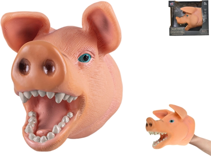 Marionnette cochon 18 cm