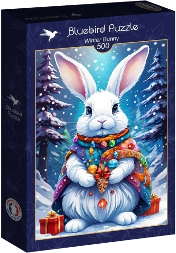 Puzzle Bluebird Lapin d’hiver 500 pièces