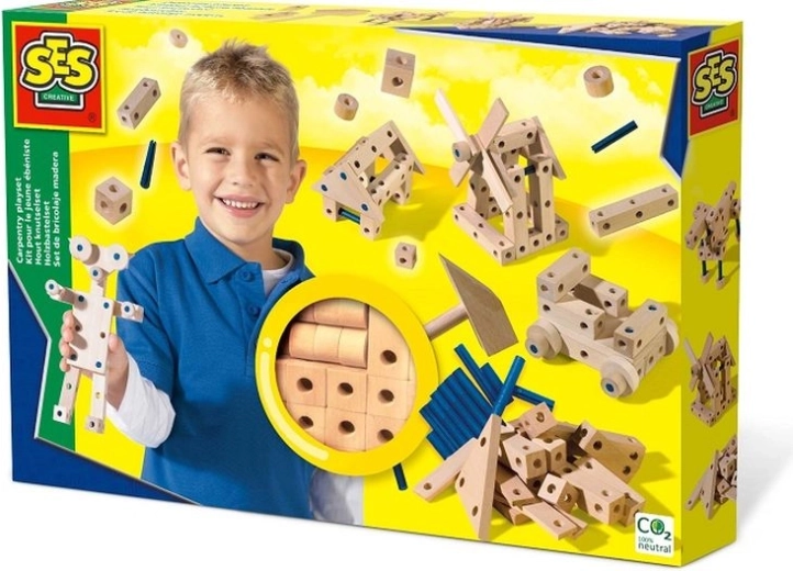 SES Creative Petite menuiserie – kit de construction en bois