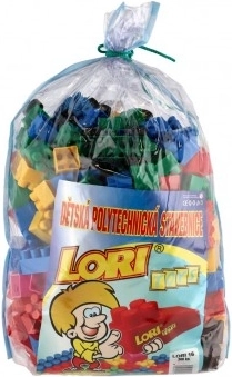 Jeu de construction Lori 300 en plastique, 300 pièces en sac