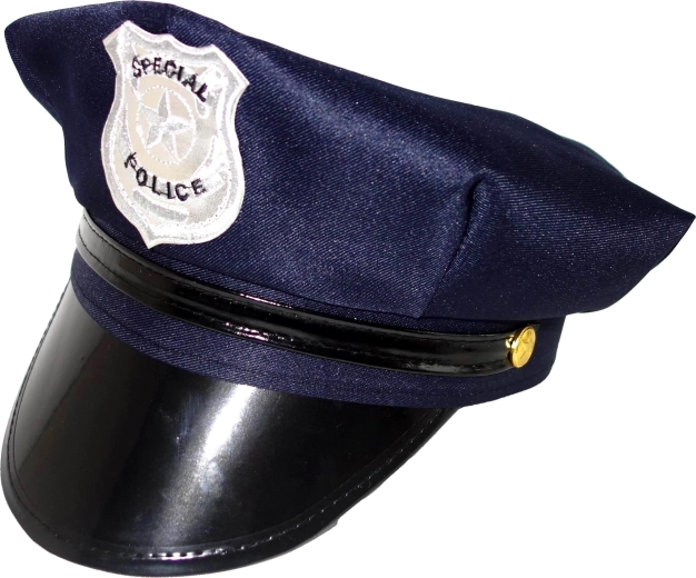 Casquette de carnaval Policier pour enfants