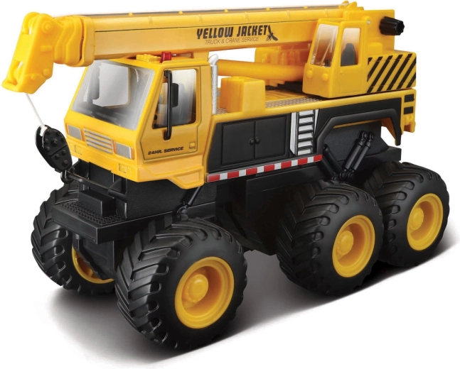 Maisto Builder Zone Quarry Monsters véhicule utilitaire avec grue