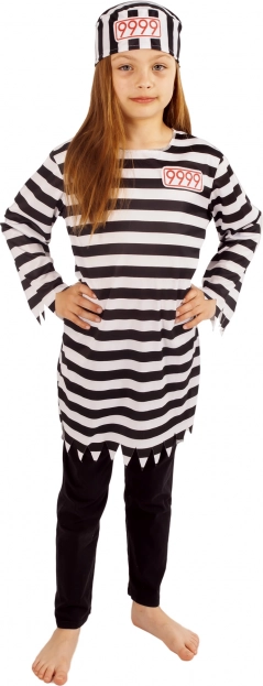 costume de prisonnière pour enfant M