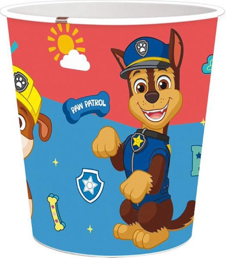 Poubelle PAW PATROL 5 l plastique bleu