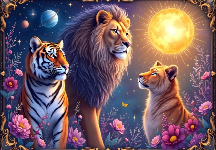 Puzzle Univers félin 1000 pièces