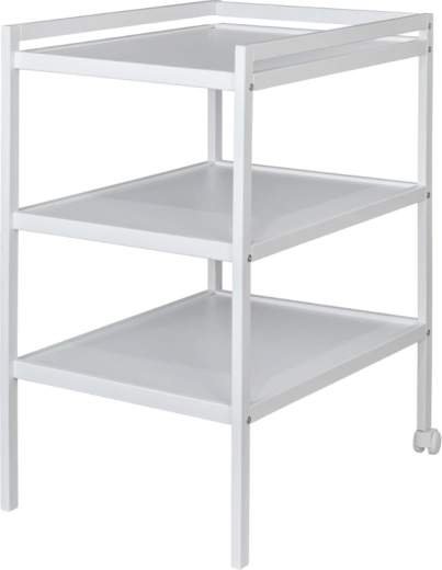 Table à langer en bois PETITE&MARS Lumi White Wood