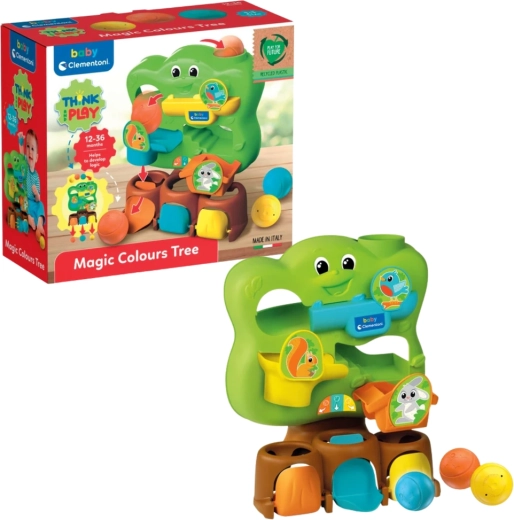 Clementoni Baby arbre coloré magique avec balles