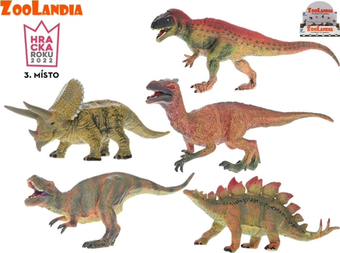 Zoolandia dinosaure – figurine réaliste 20–25 cm