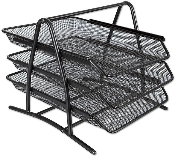 Tiroir métallique triple CONCORDE – noir