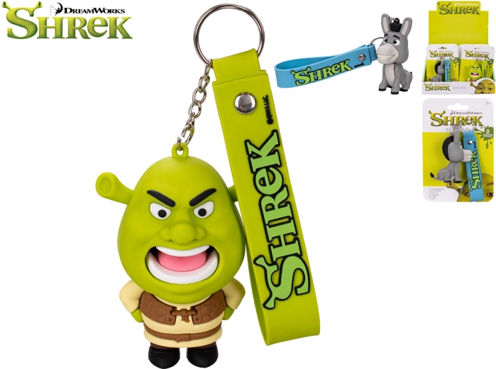 Porte-clés avec figurine Shrek - 1 pièce